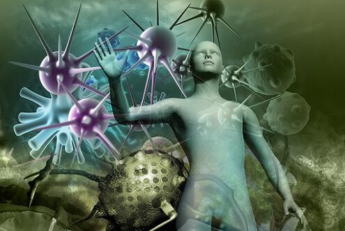 immunité affaiblie comme raison de la propagation des parasites